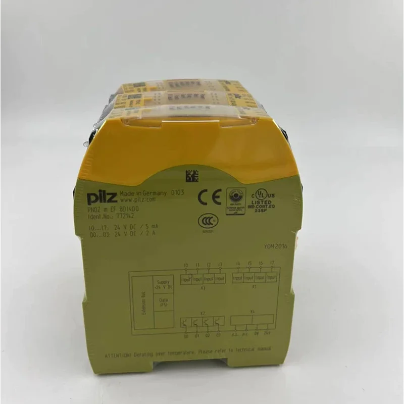 Brand new original German Pilz safety relay PNOZ m EF 8DI4DO 772142
