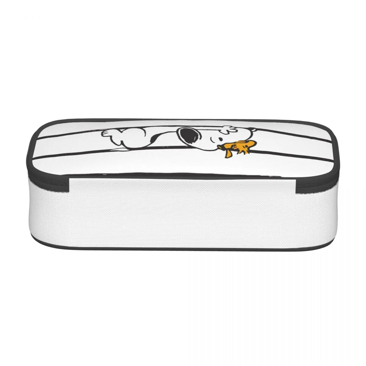 Cartoon Snoopy Sleep Peanuts Pencil Cases Fashion Pen Box Bags Kids Big Capacity Students School Gift Pencilcases