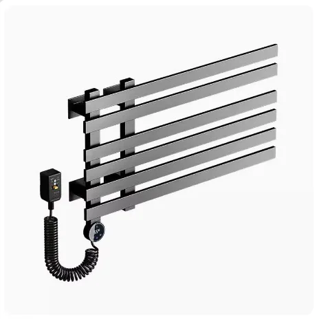 

Bathroom Drying Rack Steel Heated Towel Warmer Machine Electric Heated Towel Rack Electric Heated Towel Rack for Bathroom