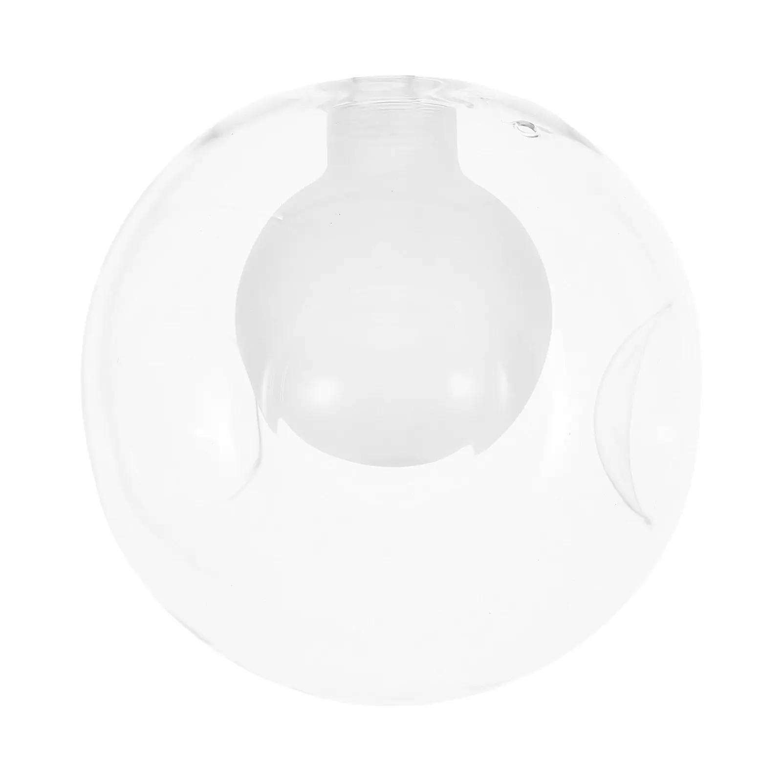 Round Globe Glass Lamp Shade Replacement for Pendant Ceiling Lights – Vintage Style Home Office Decor
