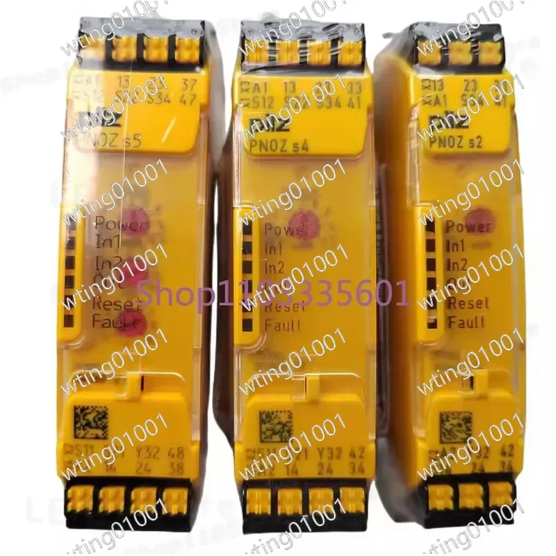for Pilz PNOZ S1 S2 S3 S4 S5 S6 S7 S9 S10 S11 X2.8P Genuine Safety Relay Module High Performance Industrial Automation