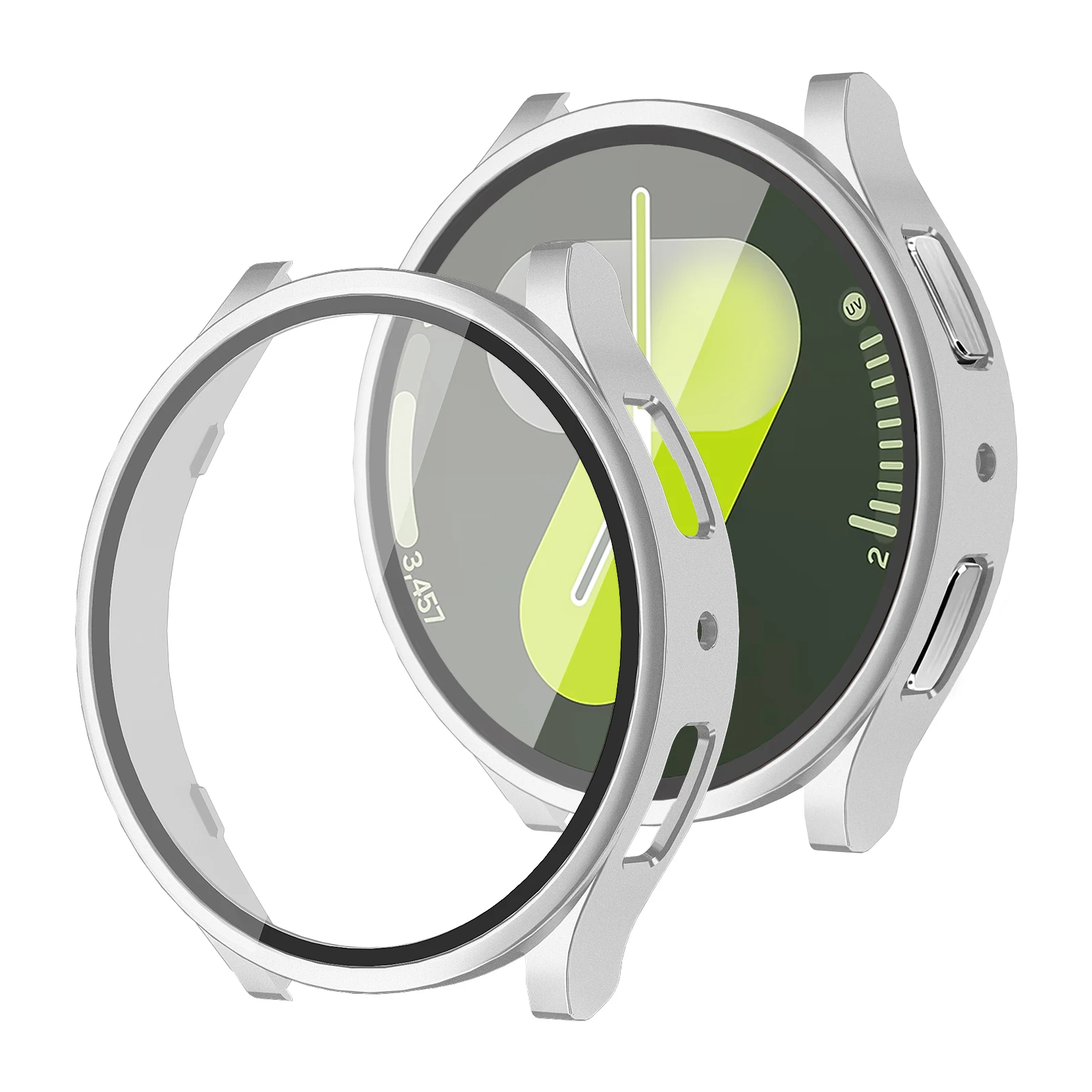 Glass+Case for Samsung Galaxy watch 7 44mm 40mm Accessories Screen protector all-around bumper Shell Galaxy watch 7 44 mm cover