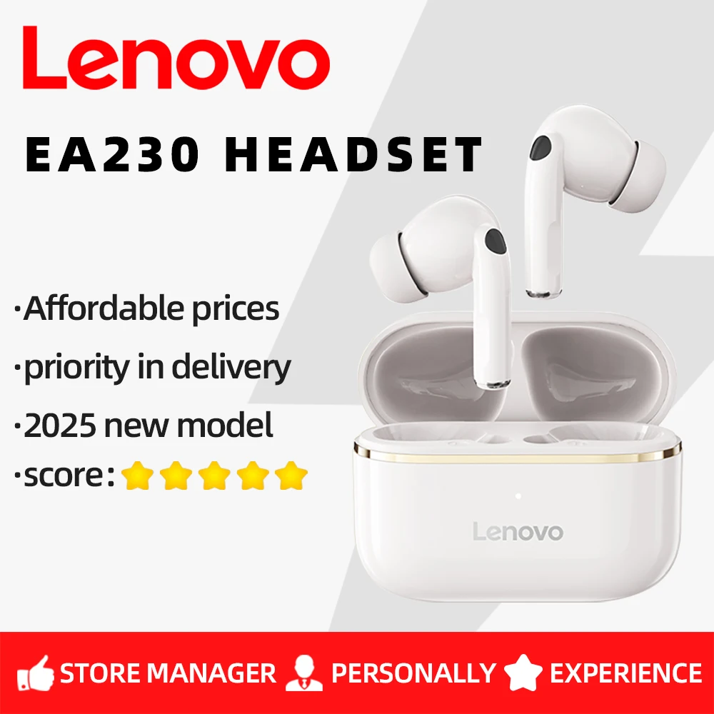 Lenovo EA230 Беспроводные наушники-вкладыши Bluetooth-наушники qcy c30s edx pro с шумоподавлением Игра Спортивные студенты Lenovo EA230 Беспроводные наушники-вкладыши Bluetooth-наушники qcy c30s edx pro с шумоподавлением Игра Спортивные студенты