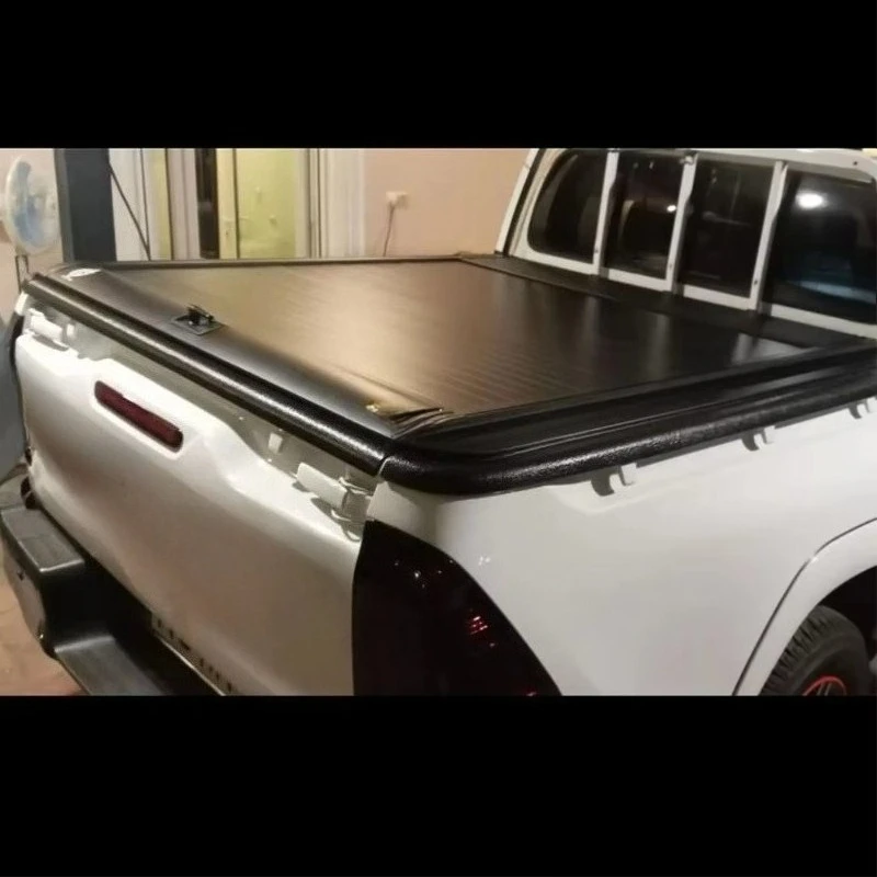 

Overland Pickup Retractable Truck Bed Covers Waterproof Hard Rolling Locking Truck Bed Covers Hard Top Tonneau Cover