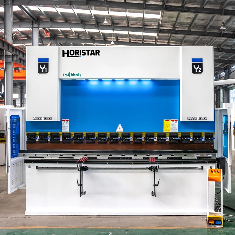 Factory sale directly 4+1 Axis Hydraulic CNC Press Brake Machine 125T/3200mm Fully Automatic  Sheet Metal DA53T System