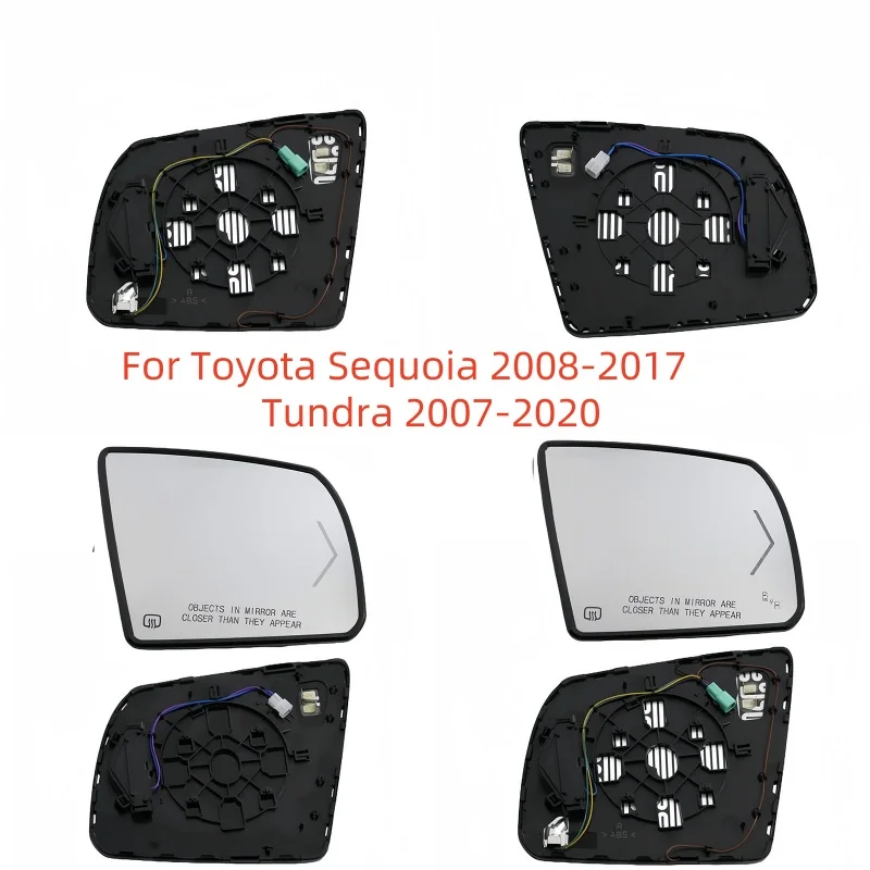 

For Toyota Sequoia 2008-2017 Tundra 2007-2020 auto parts rearview mirror Water with blind spots is diverted lenses OEM879030C030