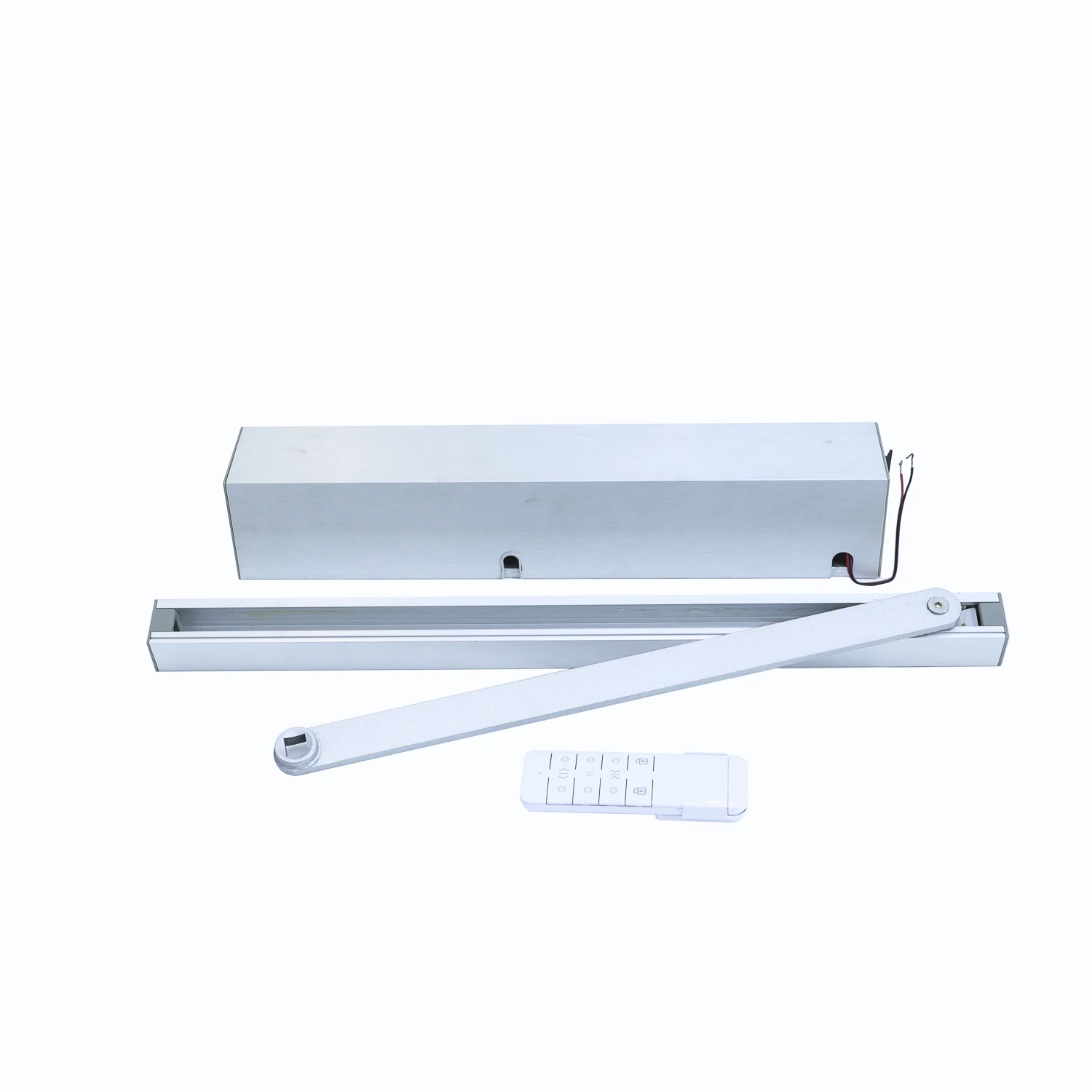 Hotels Smart Glass Door Modern Design Electric Powered Dual Automatic Swing Door Operator with Remote Control