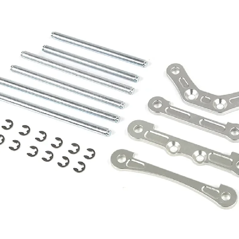 CNC Alloy Bolt Positional Sheet Hinge Pin Suspension Pivot Axle Pin Kit fit HPI Baja 5B 5T 5SC King Motor Truck