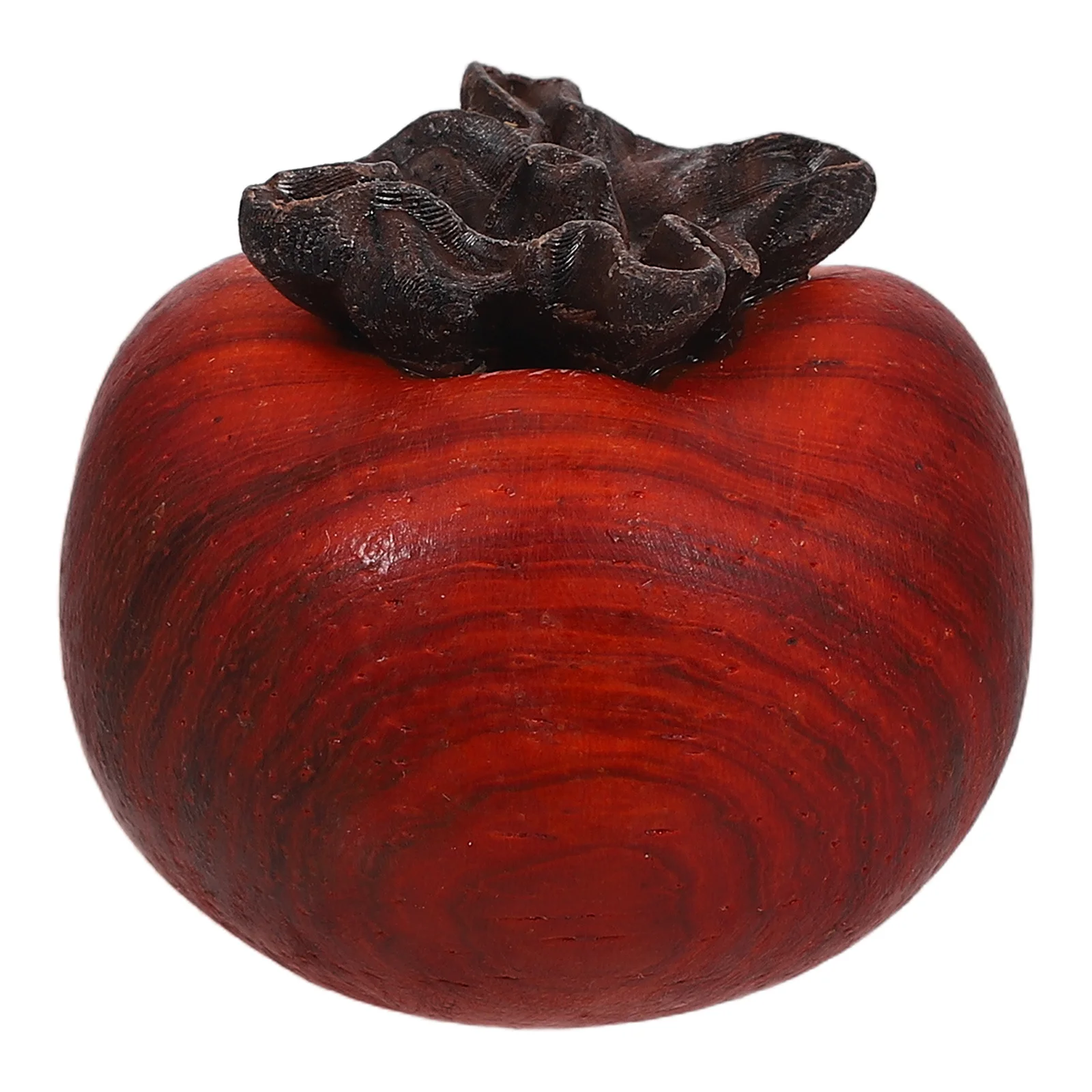 

Wooden Orange Carving Handheld Art Piece Exquisite Craftsmanship Home Decor Simulation Fruit For Kitchen