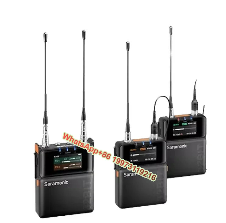 

Saramonic K9 Профессиональный UHF беспроводной микрофон U-образный петличный микрофон для камеры для записи и приема