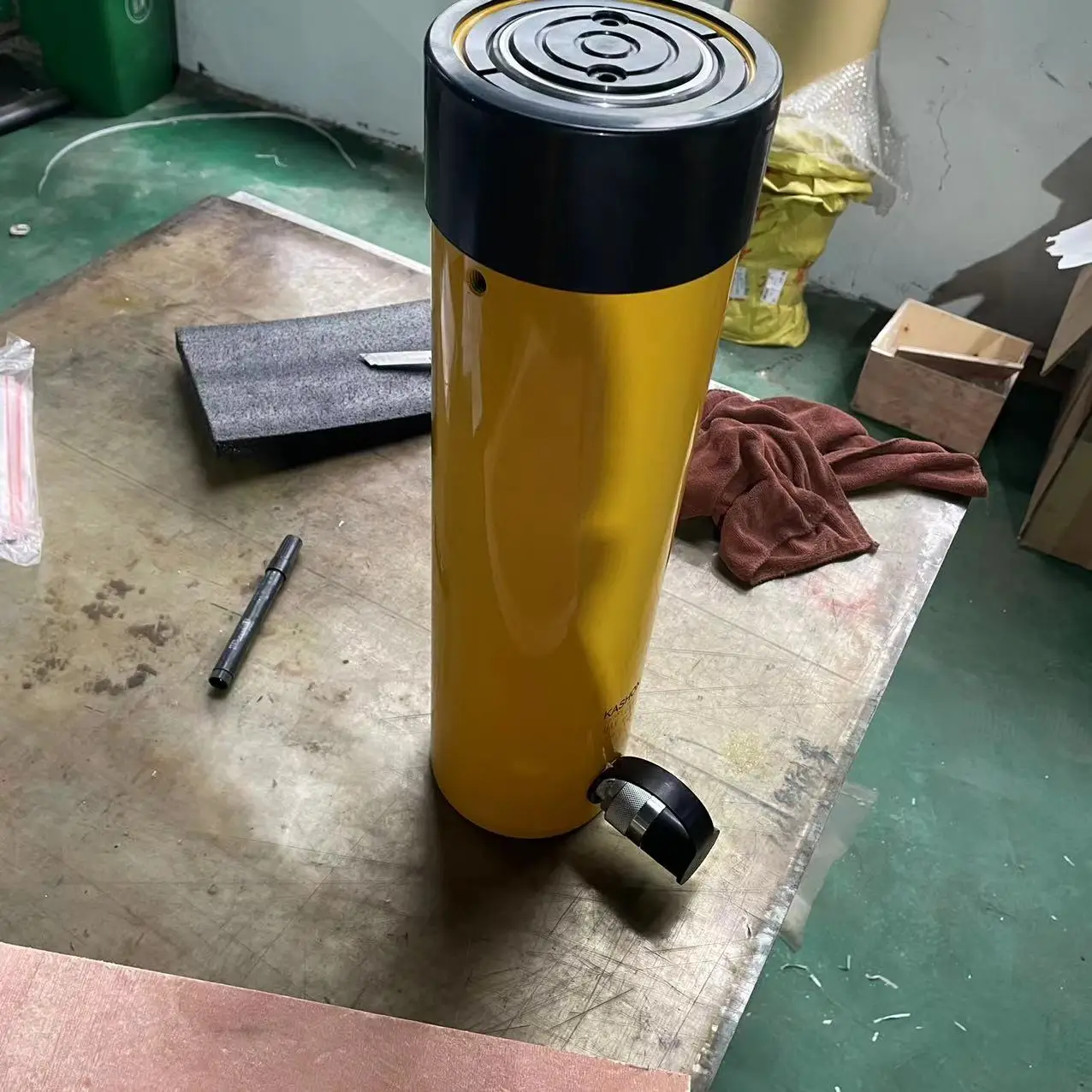 RC-5013 Enerpac Equivalent Single Acting Spring Retract 50 Ton Long Stroke Telescopic Hydraulic Lifting Jack Ram Cylinder