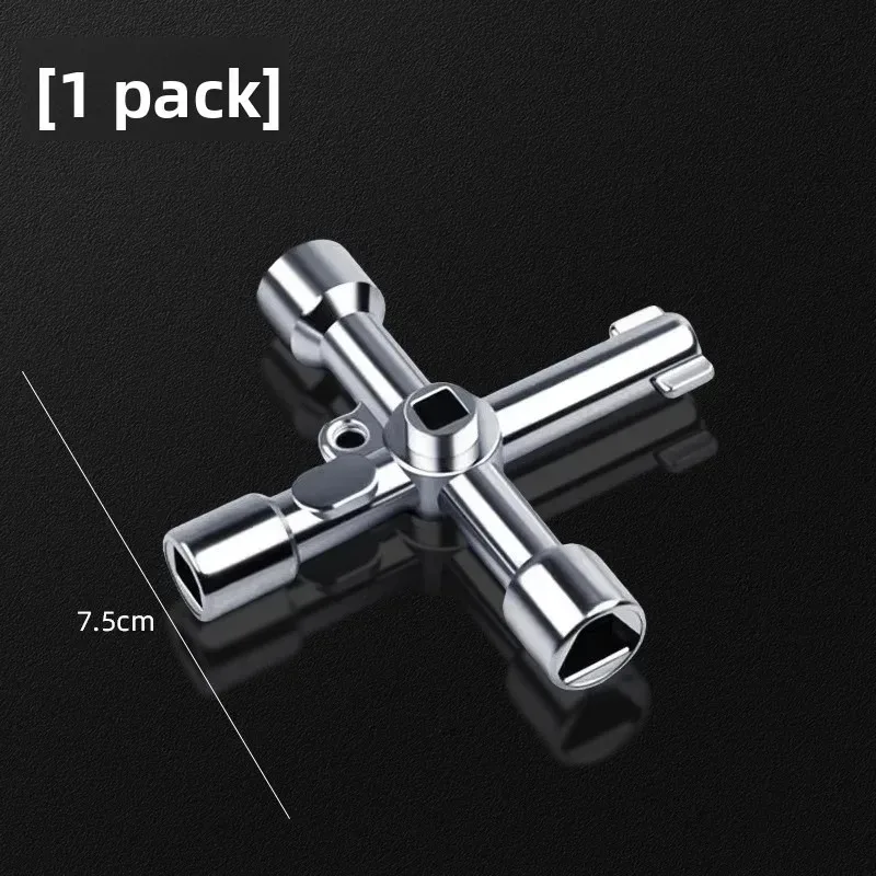 For Head Combination Cross Portable Silver Multifunctional Hand Screwdriver DIY Socket Screwdriver