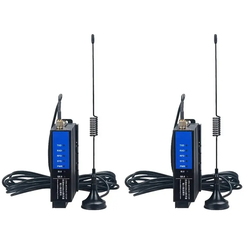 

LORA-MODBUS-1DI1DR Transparent Transmission Wireless Module LORA Relay Output Digital Input Remote Control 10M Antenna