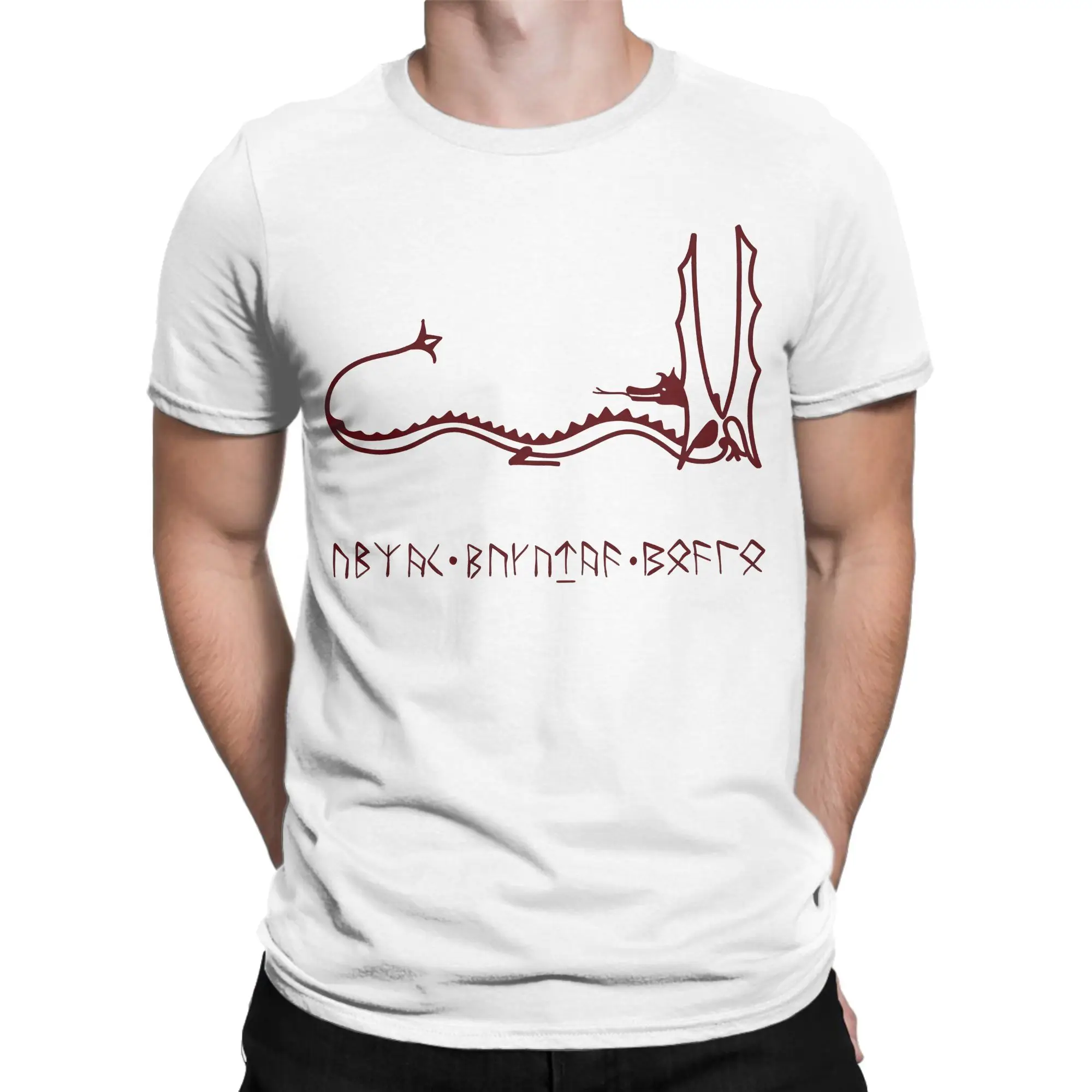 Funny Smaug L-Lords R-Rings T-Shirts Men Women Round Neck 100% Cotton T Shirts  Short Sleeve Tee Shirt Gift Idea Clothes