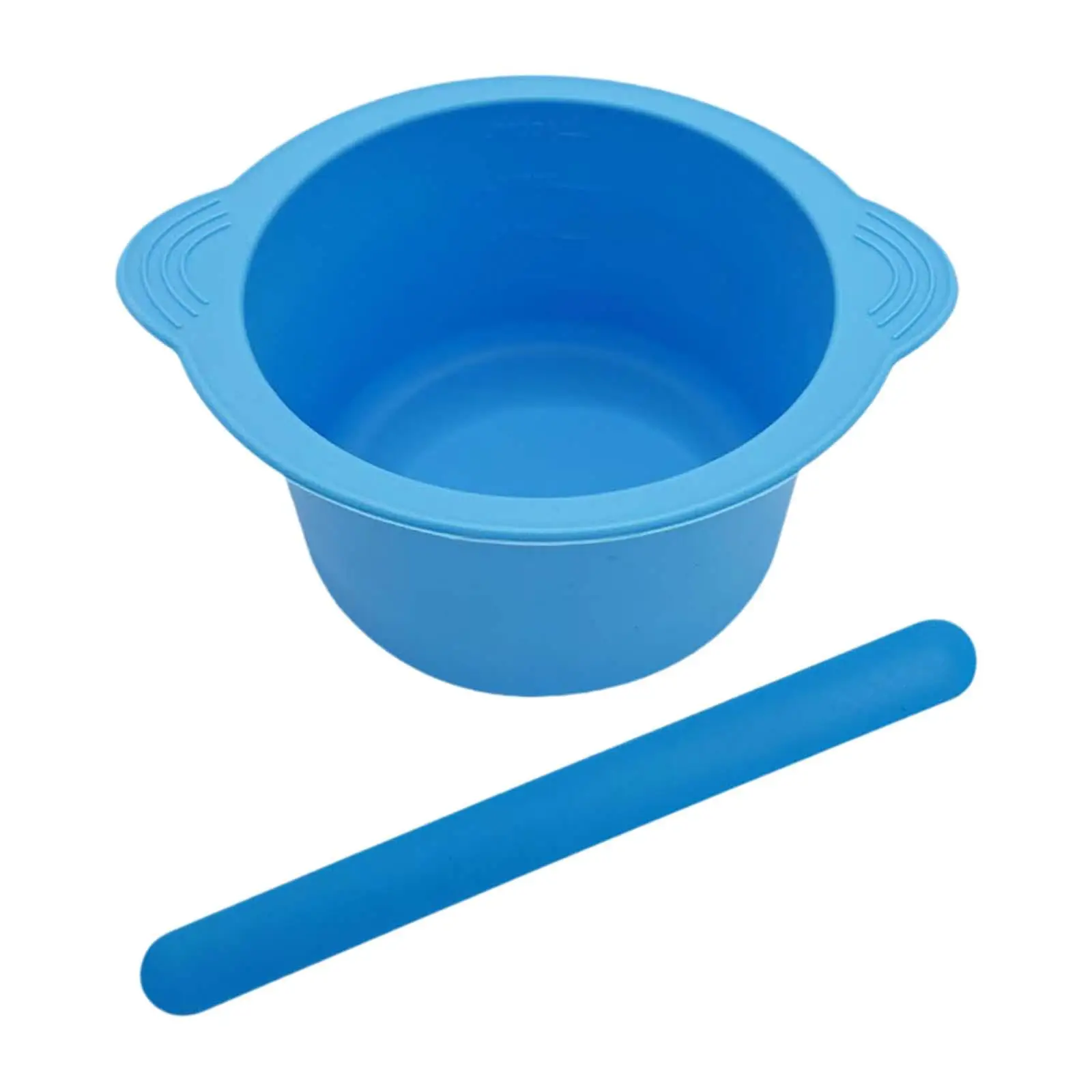 Cuenco para máscara Facial DIY, cuenco para máscara de arcilla de silicona, cuenco para cera para depilación, artículos de tocador