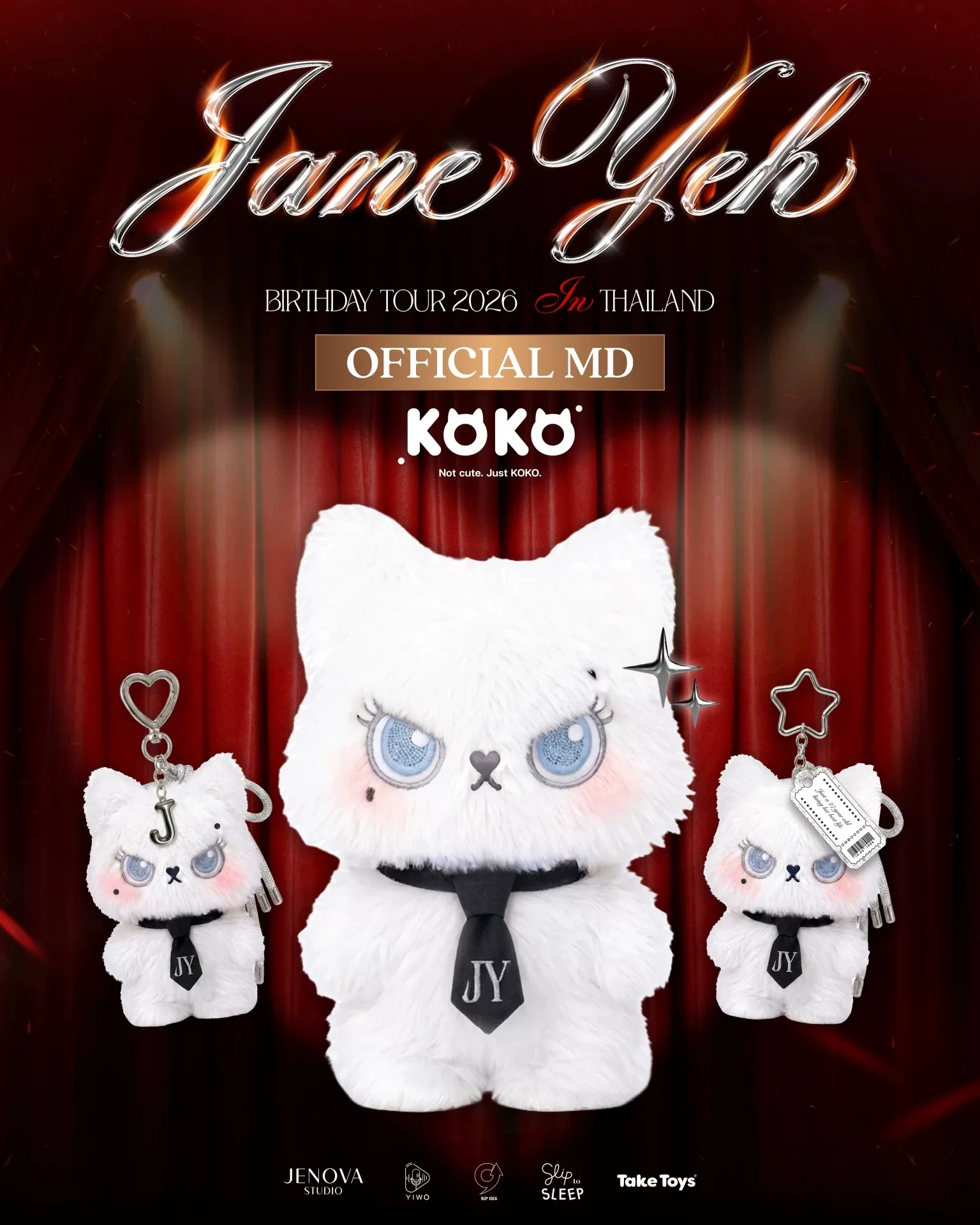 presale-2026-love-design-series-official-janekao-jane-yeh-kao-supassra-birthday-tour-koko-keychain-pendant-birthday-edition