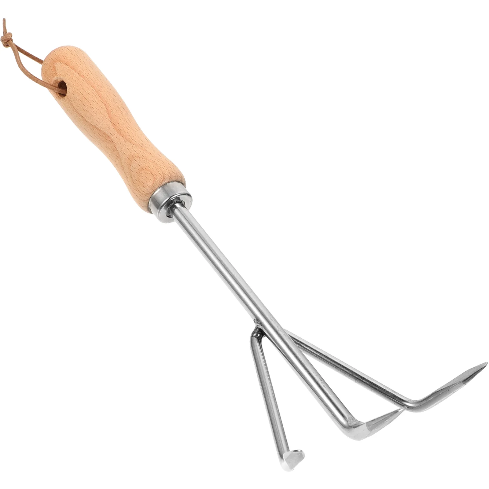 

Garden Rakes H Potting Tools for Planting Small Digging Steel Durable Stainless Wood H MultiPurpose Soil Loosening Weeding