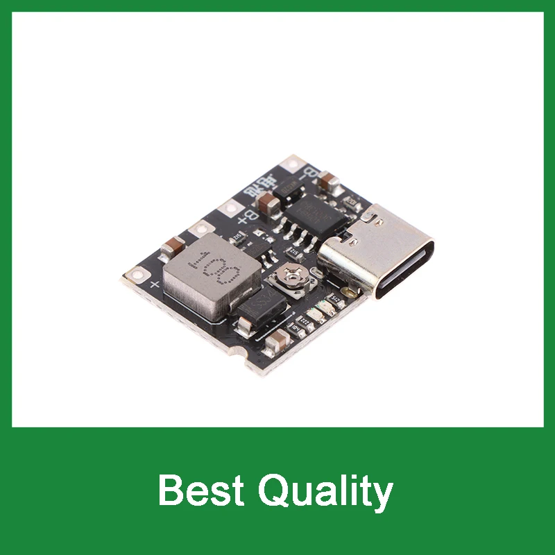 Unité de Charge de batterie au Lithium USB type-c 2A, haute vitesse, Li-ion 18650 3.7V 4.2V, carte Booster DC-DC, Module de Charge élévateur