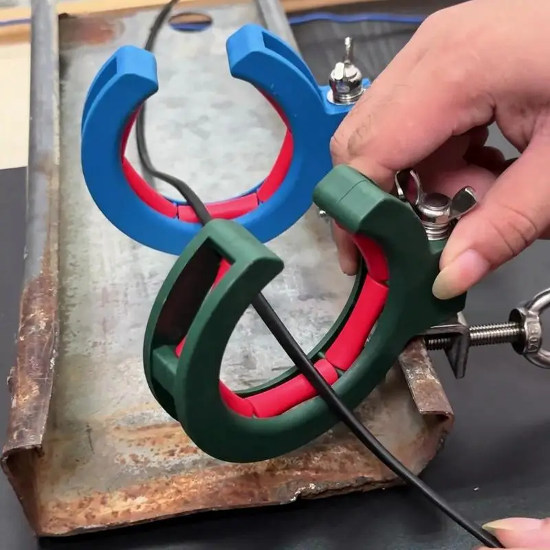 Cable Tray Rollers Cable Laying Roller Helper Adjustable Clamp Pulley Cable Tray Roller Efficient Cable Wire Threading Tool