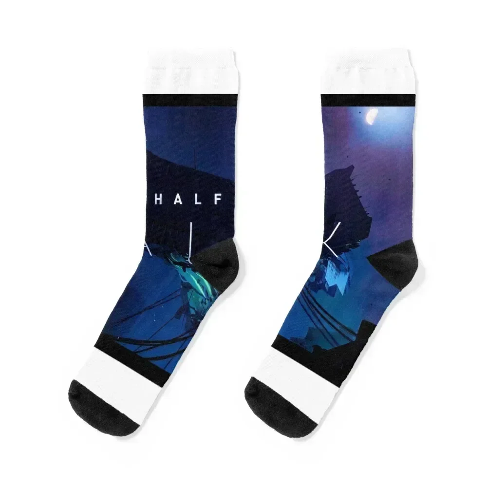

Half-Life: Alyx Socks christmas stocking floral cotton with print Men's Socks Women's