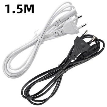 델 노트북 충전기 캐논 엡손 프린터 라디오 스피커, PS4 XBOX LG 소니용 EU 전원 케이블, 2 핀 IEC320-C7 미국 익스텐션 코드, 1.5m