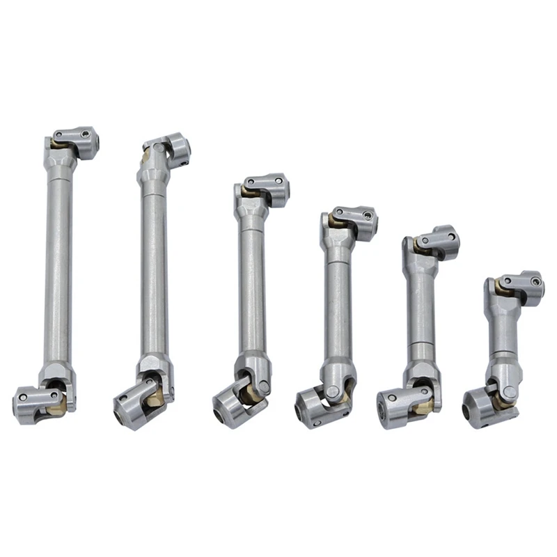 Universal Joint CVD Driveshaft For 1/14 Tamiya Truck 1/10 Axial SCX10 TRAXXAS TRX4 Car Upgrade Parts 67-86Mm