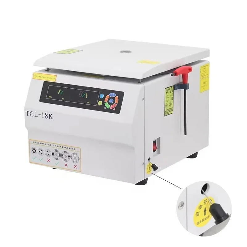 High Speed Micro Clinical 10000Rpm Stem Cell Centrifuge Machine for Self-Fat Transfer - Medical Grade Centrifuge
