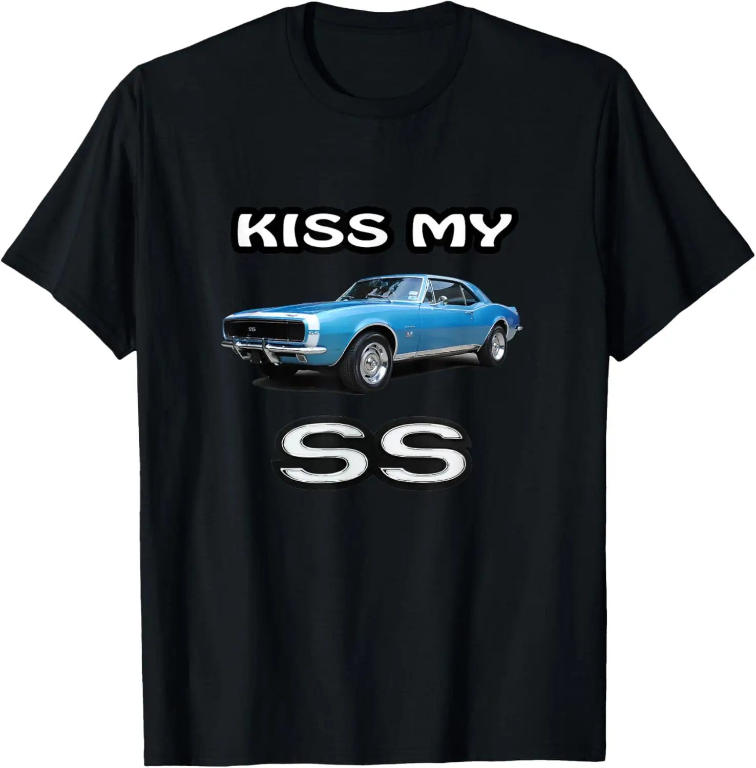 Kiss My SS - Classic American Muscle Car T-Shirt