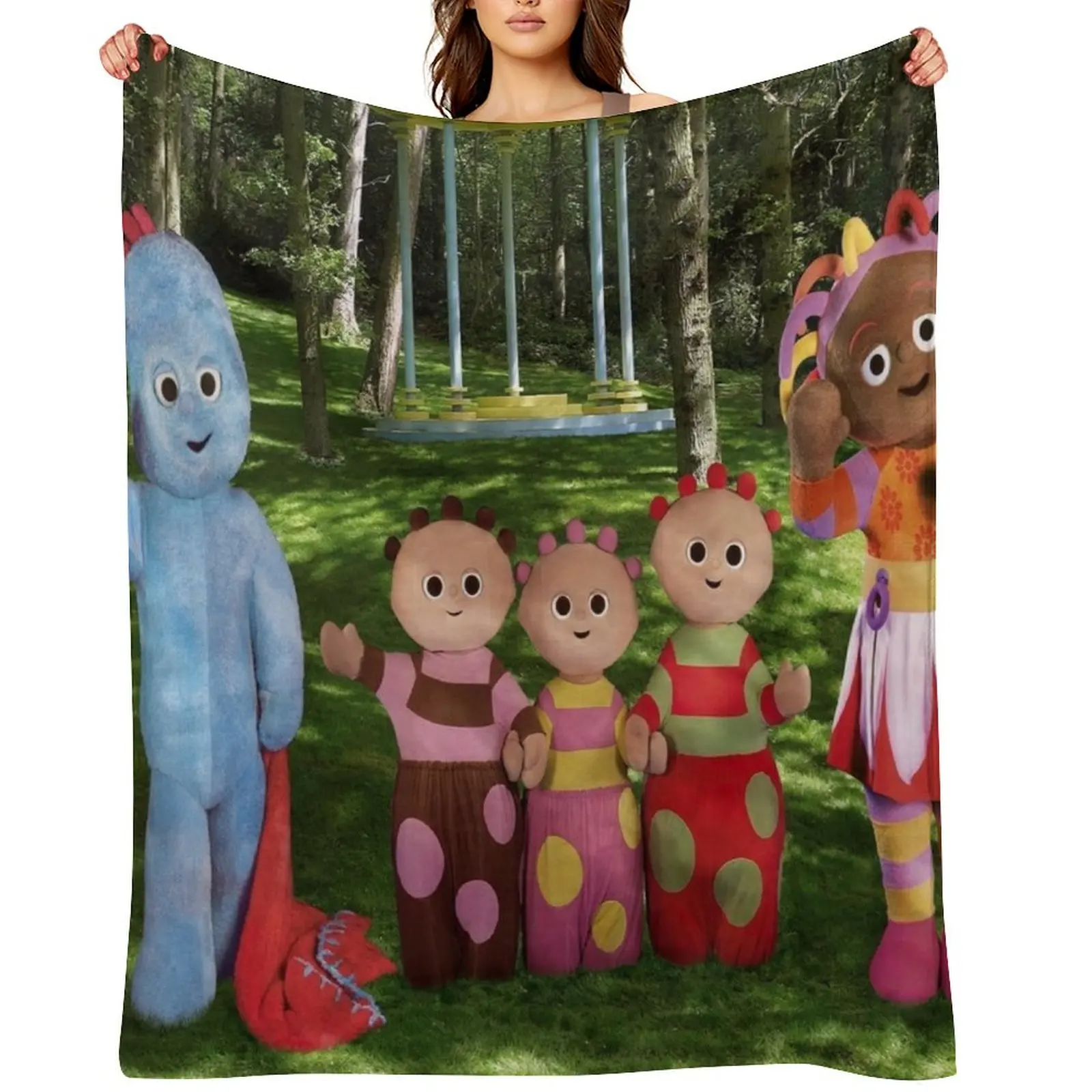 

The Night Garden gift for fansthe night garden characters Throw Blanket Luxury Luxury Designer Bed Fashionable Blankets