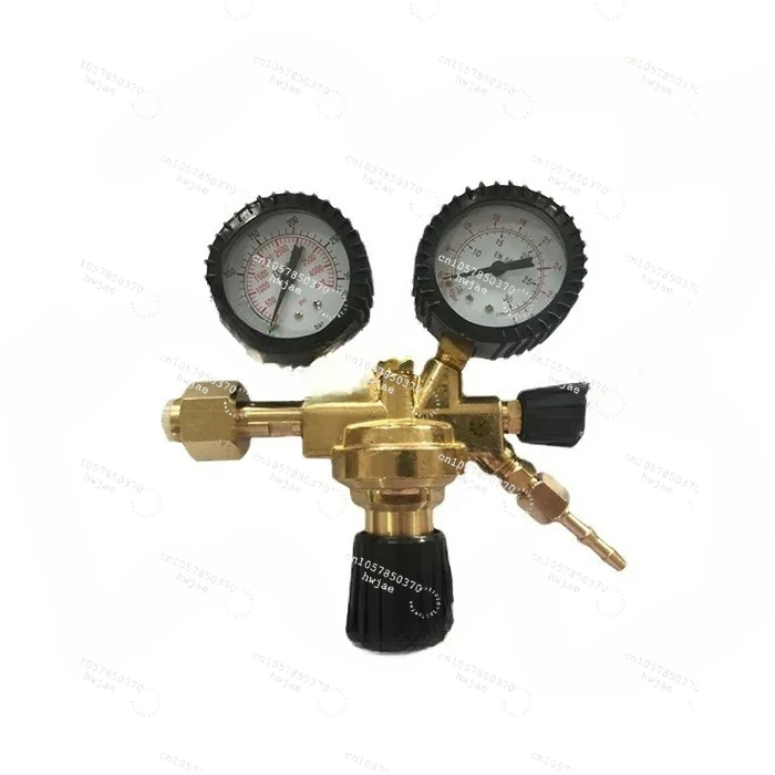 All Copper Nitrogen Pressure Reducer Shockproof Pressure Gauge Carbon Dioxide Regulator Valve