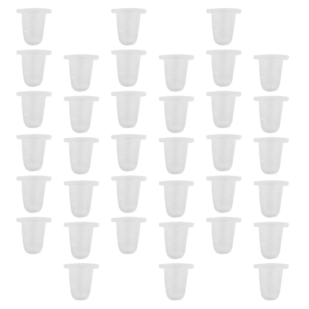 200 Stuks Wegwerp Siliconen Inkt Cups Uitstekende Pigment Retentie Geen Geur Veilig Sanitair Voor Tatoeëren En Microblading Make-Up