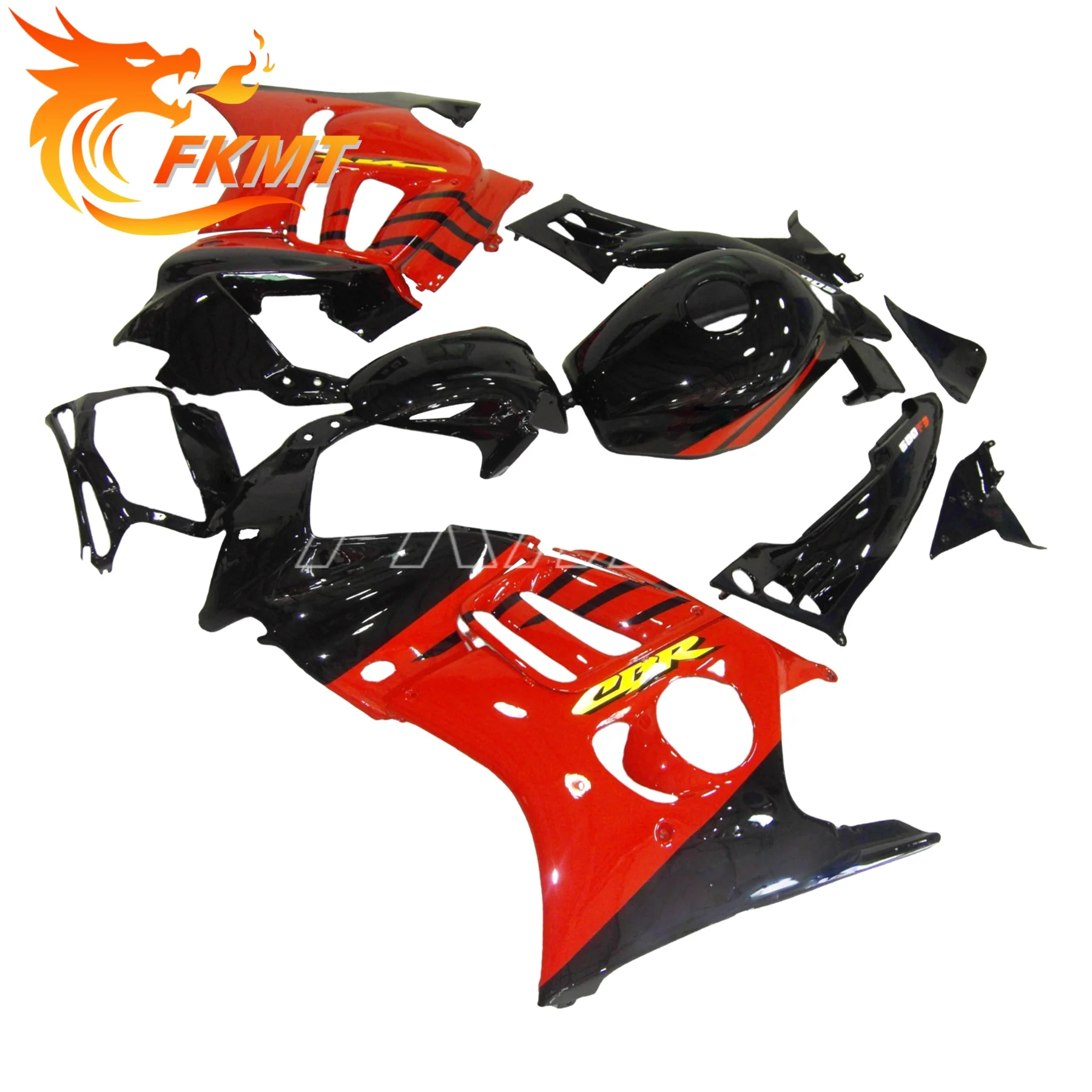 Motorcycle Fairing Set Body Kit Plastic For Honda CBR600 CBR 600 F3 1995 1996 1997 1998 Accessories Full Bodywork Cowl Red Black