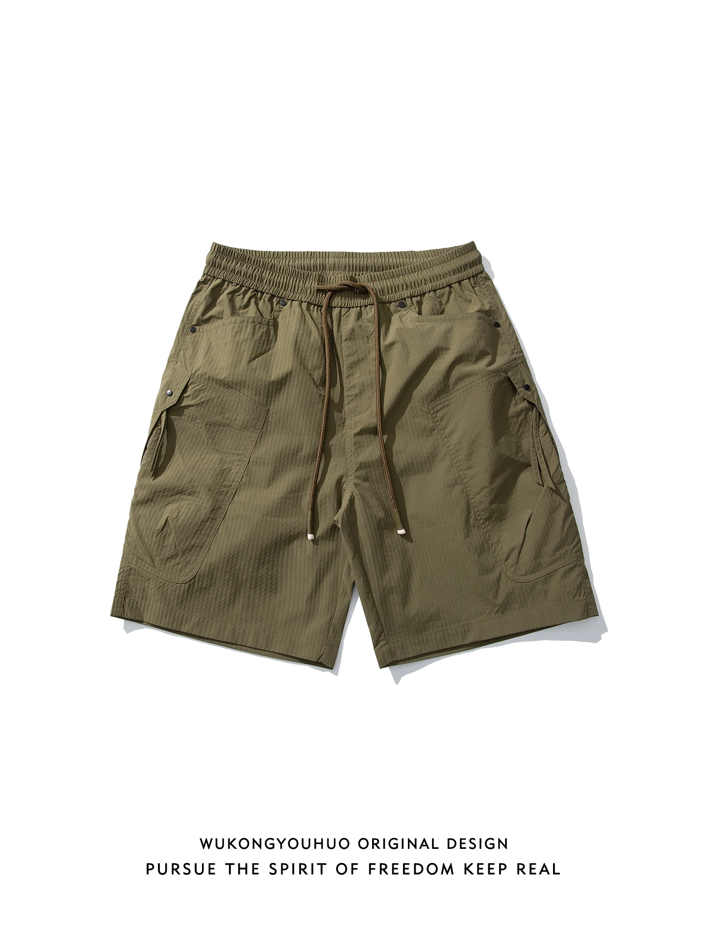 

Повседневные спортивные шорты для мужчин в винтажном уличном стиле, свободные, широкие, универсальные, дышащие, удобные, прямого кроя