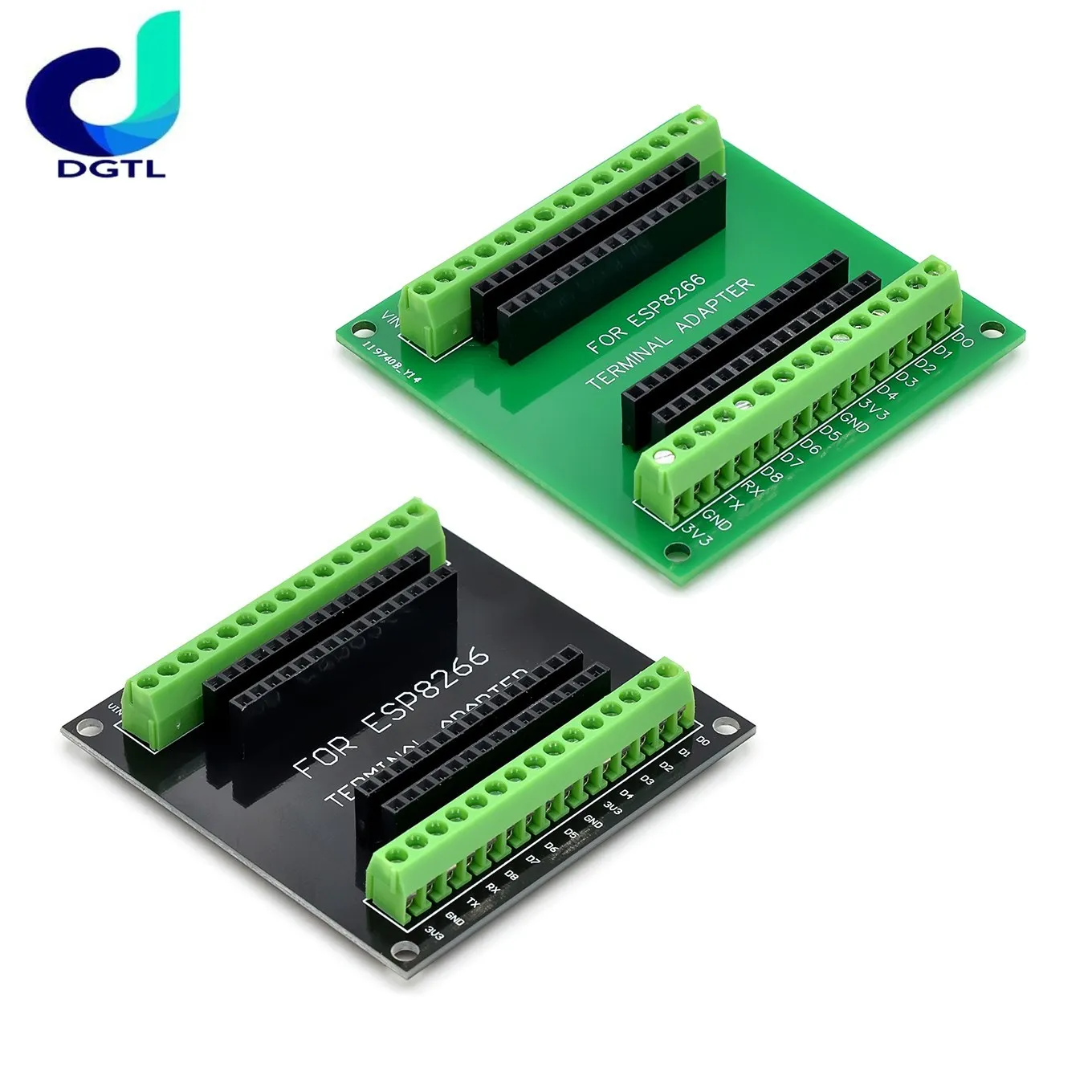 

ESP32 ESP8266 Breakout Board GPIO 1 into 2 Compatible with 38 Pins ESP32S ESP32 Development Board 2.4 GHz Dual Core for Arduino