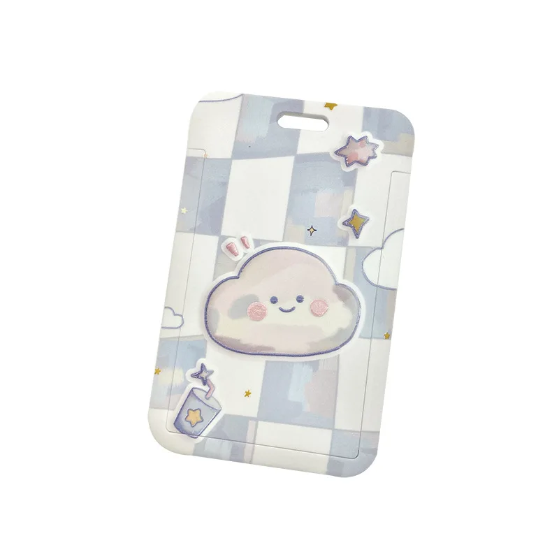 Student Campus Card Holder with Retractable Lanyard Bus Meal Card Metro Pass Protective Cas| Multi-Purpose ID Badge Holder