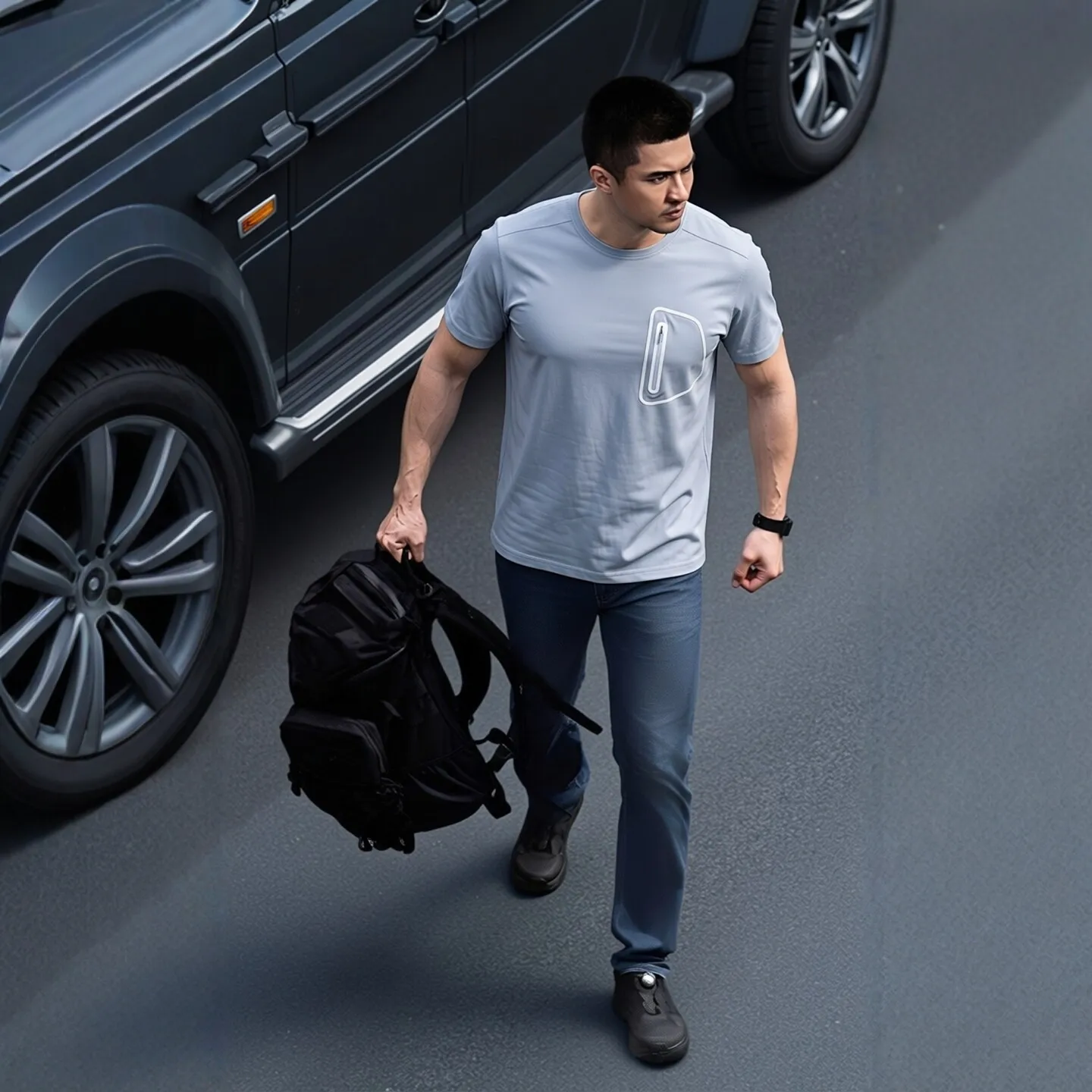 Outdoor Sports Cool Quick Drying Breathable Short Sleeved T-Shirt Men's Summer Thin Sports Fitness Running T-Shirt 2026 New