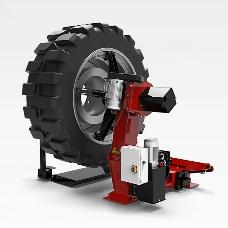 Large truck horizontal car tire disassembly and assembly, bus tire removal machine, tire removal machine