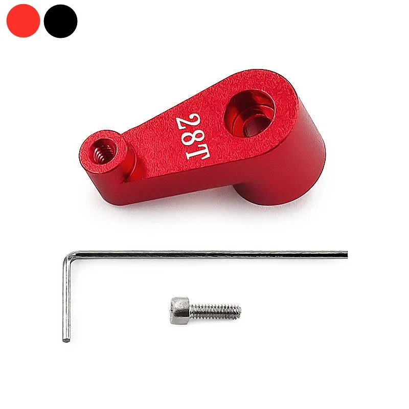 

CNC Metal 28T Servo Arm Horn for 1/30 RC Crawler SCX30 Upgrade Parts, Durable Servo Saver Accessories