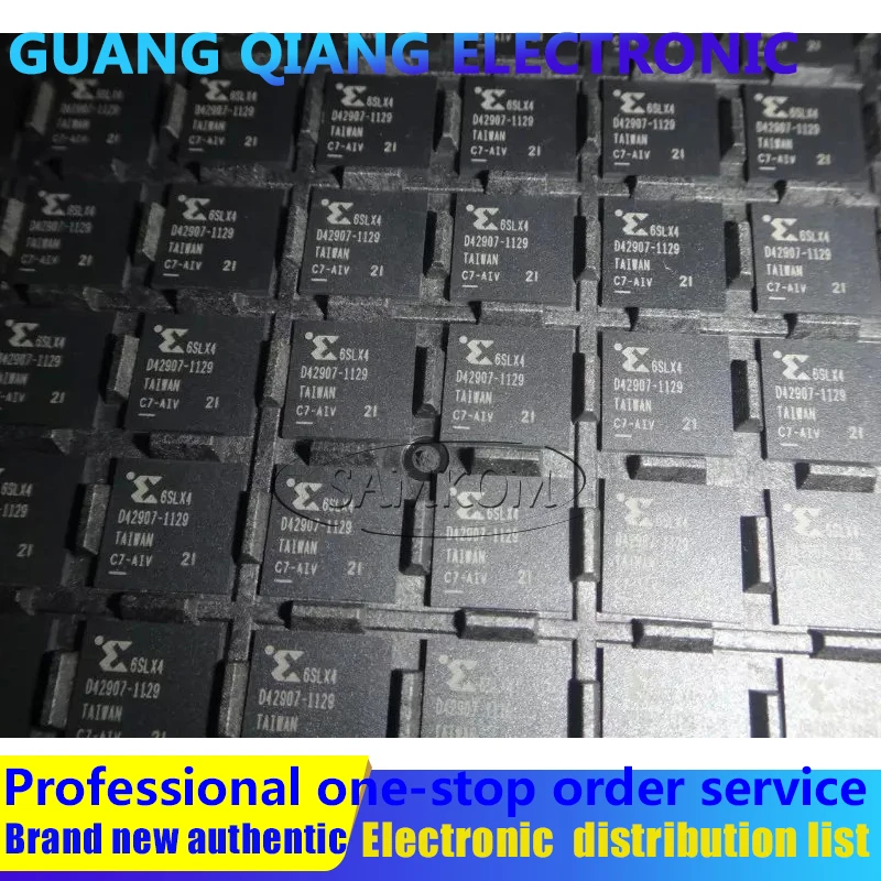 

1 шт XC6SLX4-2CPG196I IC FPGA 106 I/O 196CSBGA