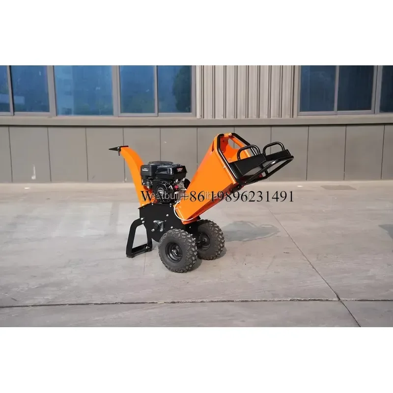 Wmwmnu for 7HP Ducar Engine Mini Portable Wood Chipper Shredder Garden Branch Crusher Tree Chipper Shredder - view 6