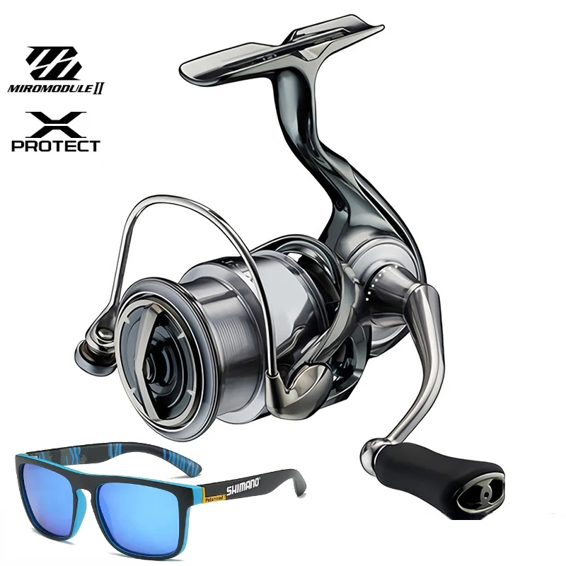 Send fishing glasses 18KG Max Drag Spinning Reel 5.2:1 Durable Metal Body Freshwater Saltwater Fishing Reel 2000-4000 Series