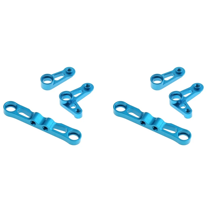 

【Flash Sale】2X Metal Steering Assembly For Tamiya XV-01 XV01 FF-03 FF03 1/10 RC Car Upgrades Parts Accessories