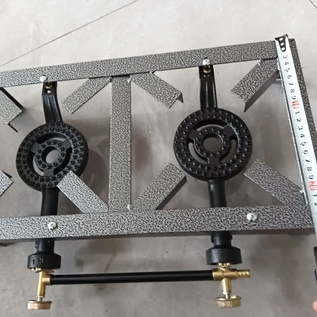 Double-head Pot Stove Low-pressure Liquefied Gas Special Stove Portable and Movable Double-head Stove Cooking Home Appliances