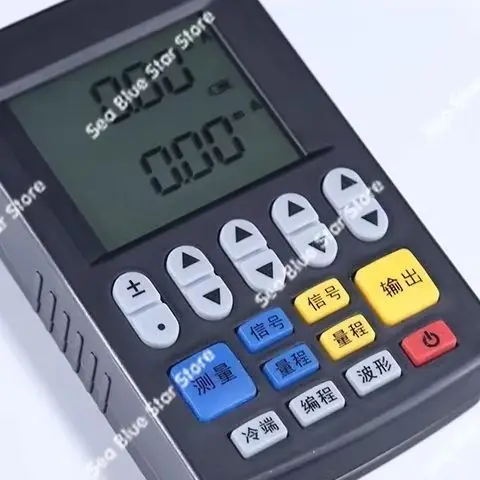 Current Source Temperature Thermal Resistance Couple PT100 Handheld Output Calibrator Signal Generator 4-20mA Analog