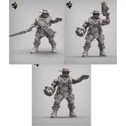 75mm,50mm,32mm,28mm,miniature model resin figure ,SGM Meatgrinder,Unassembled and unpainted kit