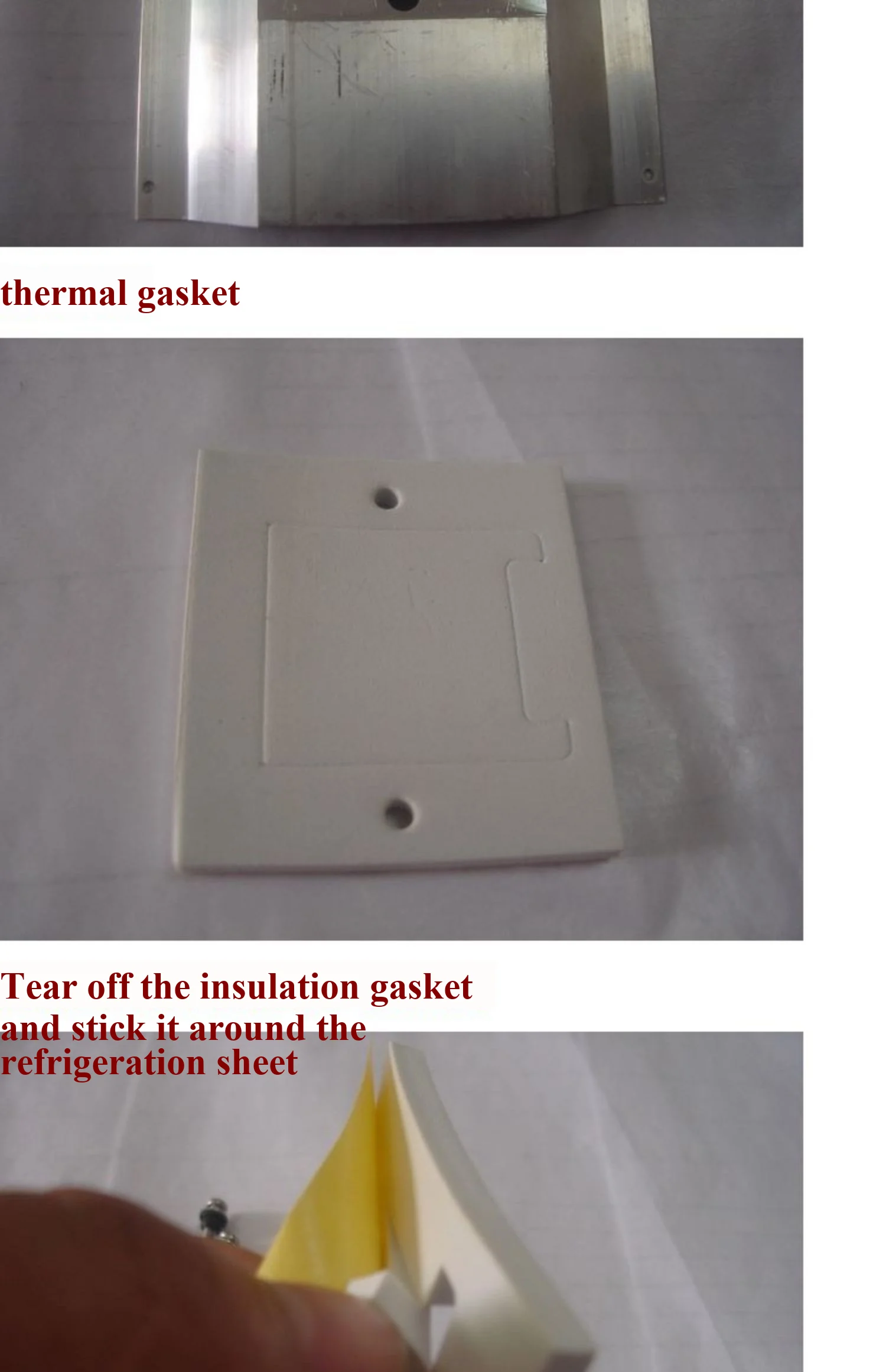 Komplettes Kühlset, Halbleiter-Kühlchip-Kühlsystemgerät, DIY-Kühler, ohne Kühlchip – Detail 10