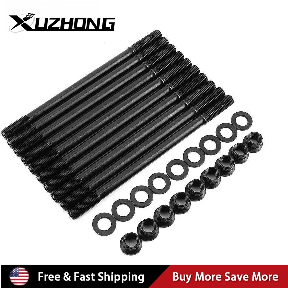 

Новый комплект черных шпилек головки блока цилиндров для Acura Integra GSR B18C1 B18C5 1994-2001 гг.