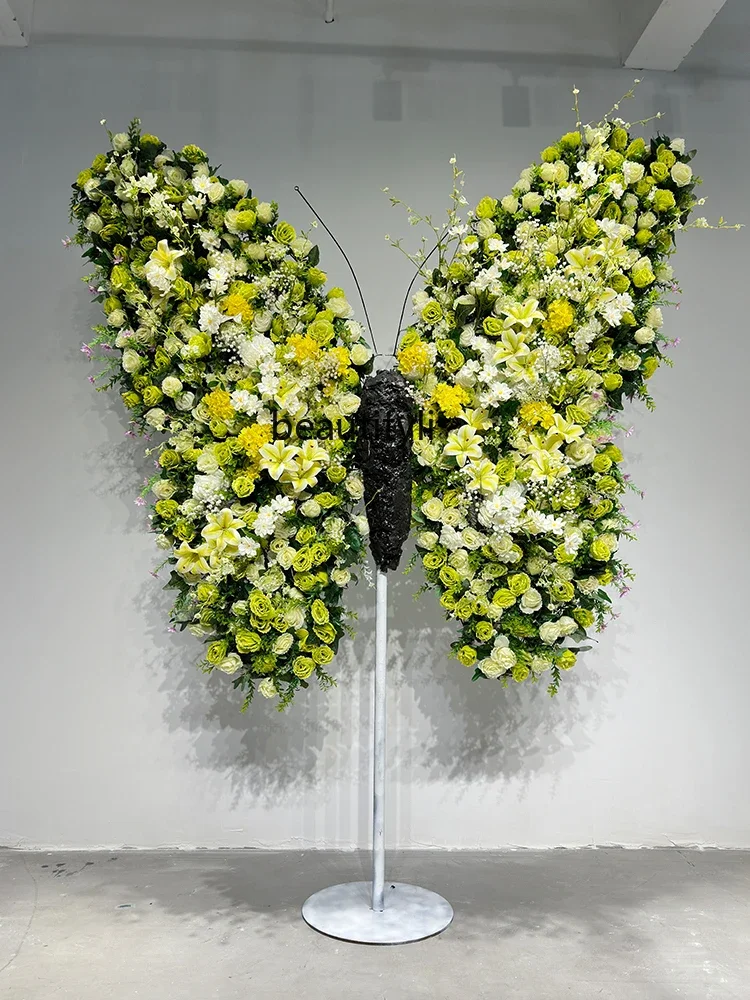 Wedding Props Large Butterfly Decoration Shopping Mall Art Gallery Layout Artificial Flower Butterfly Soft Decoration Ornaments