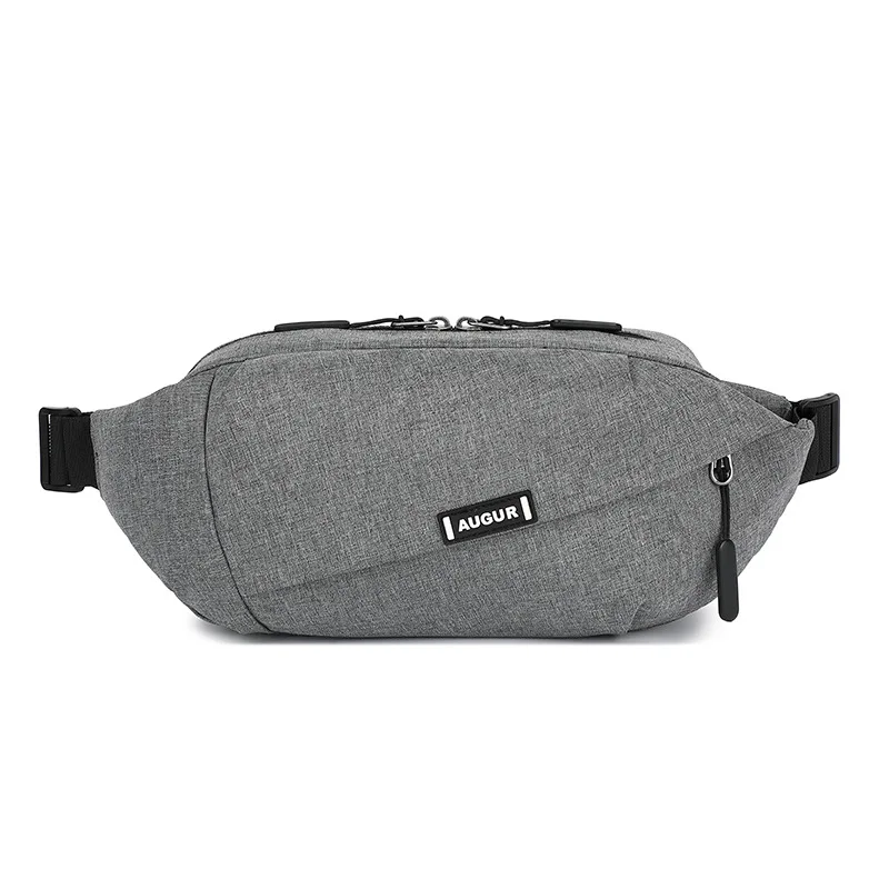 

2025 New Men's Outdoor Crossbody Chest Bag Water-resistant Oxford Fabric Waist Pack for Hiking Cycling Travel & Daily Essentials
