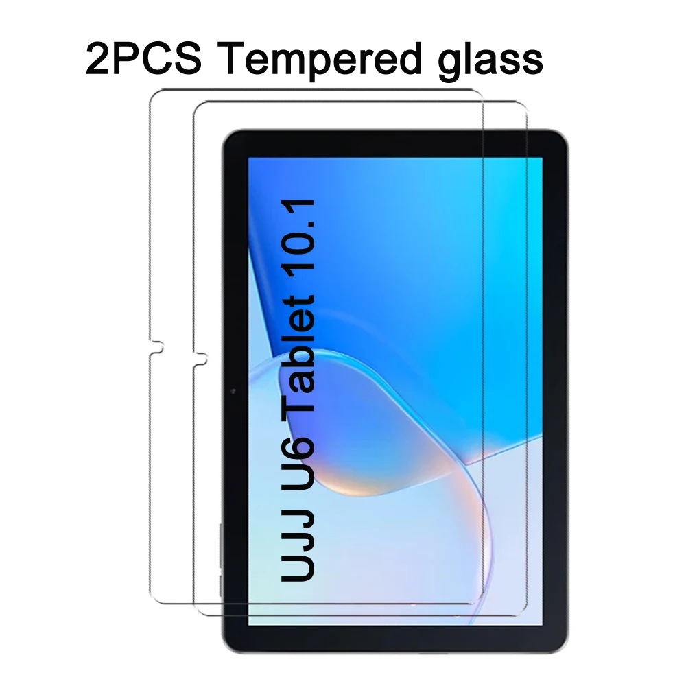

2 шт. HD закаленное стекло для планшета UJJ U6 10,1 9H защитная пленка для экрана